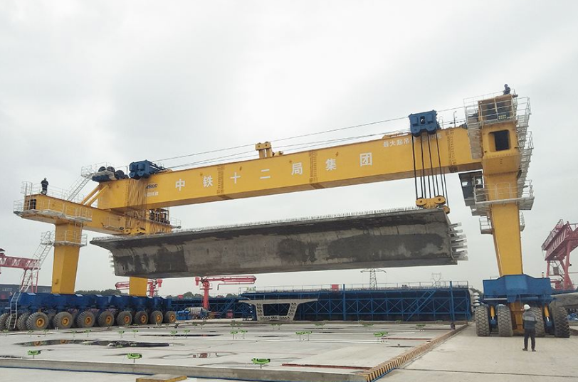 ME250+250T高鐵提梁機租賃廠家告訴你，這樣做可避開裝卸時的麻煩